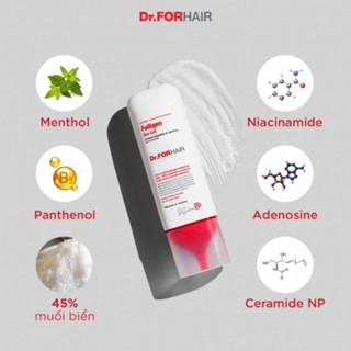 Muối tẩy tế bào chết da đầu Dr.ForHair 300g giảm gàu và làm sạch da đầu
