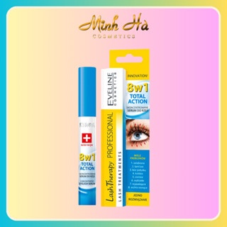 Huyết thanh dưỡng dài mi Eveline 8in1 10ml giải quyết 8 vấn đề cho mi