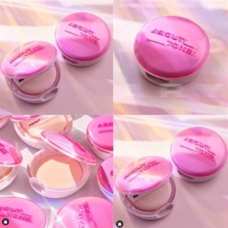 Phấn phủ dạng nén About Tone Air Fit Powder Pact 8g kiềm dầu, nâng tông, kết cấu mịn