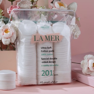 Bông tẩy trang La Mer 201 pads 100% cotton mềm mịn