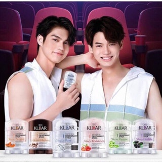 Lăn khử mùi đá khoáng Deo KLEAR 70g giúp dưỡng da khử mùi hôi hiệu quả
