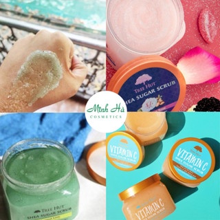 Tẩy tế bào chết cơ thể Tree Hut Shea Sugar Scrub nhiều mùi hương - 255g đem lại làn da mềm mại hương thơm tươi mát