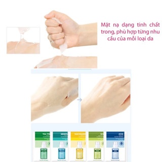 Mặt nạ giấy Nature Republic AHA/ TEA TREE Peeling Good Skin Mask Sheet 24ml dưỡng sáng, đều màu da và ngăn ngừa mụn
