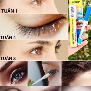 Huyết thanh dưỡng dài mi Eveline 8in1 10ml giải quyết 8 vấn đề cho mi