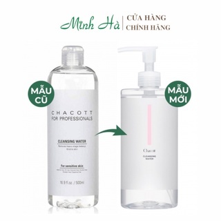 Nước tẩy trang Chacott Nhật 500ml tẩy trang đa năng, dịu nhẹ cho mọi loại da