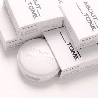 Phấn phủ dạng nén About Tone Air Fit Powder Pact 8g kiềm dầu, nâng tông, kết cấu mịn