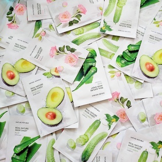 Mặt nạ Nature Republic Real Nature Mask Sheet 23ml dưỡng ẩm và dưỡng trắng da mùi thơm dễ chịu