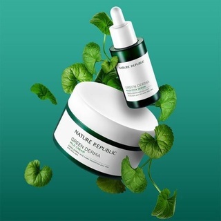 Kem dưỡng da Nature Republic Green Derma Mild Cream 190ml giúp cấp ẩm và làm mềm da