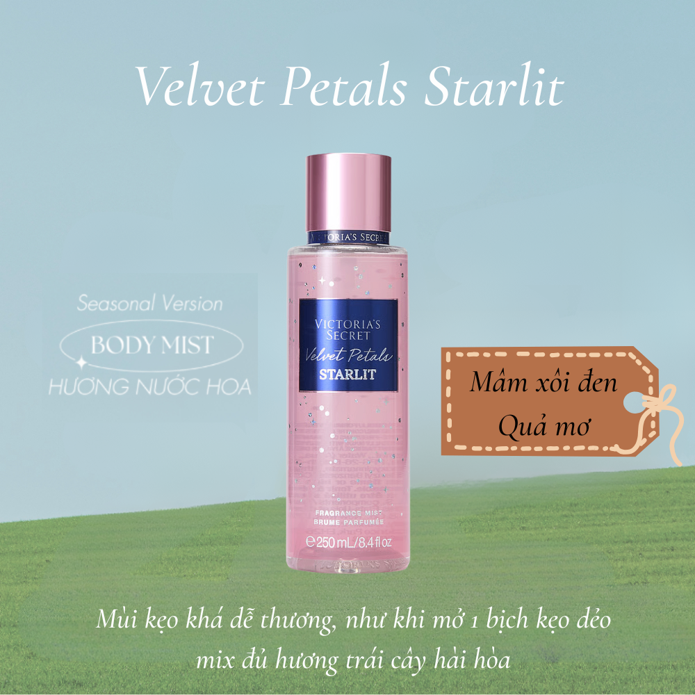 Xịt thơm Victoria's Secret Fragrance Mist 75/250ml hương thơm quyến rũ lưu hương lâu