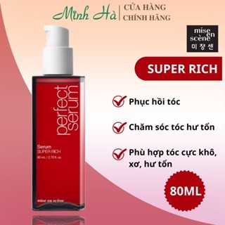 Serum dưỡng tóc Mise En Scene Perfect 80ml mẫu mới 2022 - dành cho mọi loại tóc