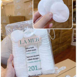 Bông tẩy trang La Mer 201 pads 100% cotton mềm mịn