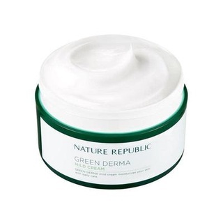 Kem dưỡng da Nature Republic Green Derma Mild Cream 190ml giúp cấp ẩm và làm mềm da