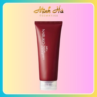 Sữa rửa mặt Naruko Ý Dĩ Nhân Đỏ RJT Pore Minimizing & Brightening Foaming Wash 120ml sạch sâu không gây căng khít