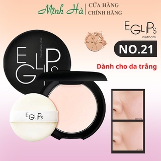 Phấn phủ mịn da kiềm dầu Eglips Blur Powder Pact 9g che phủ các khuyết điểm, mang lại làn da mềm mại