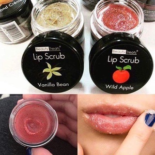 Tẩy tế bào chết môi Beauty Treats Lip Scrub 10.5g oại bỏ các tế bào da chết giữ ẩm tự nhiên