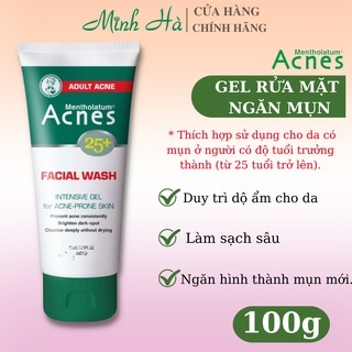 Sữa rửa mặt kiểm soát nhờn Acnes 100g giúp kiểm soát nhờn, ngăn hình thành mụn mới