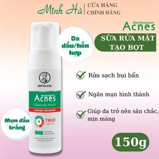 Sữa rửa mặt kiểm soát nhờn Acnes 100g giúp kiểm soát nhờn, ngăn hình thành mụn mới