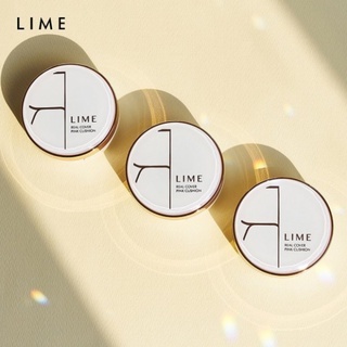 Phấn nước kiềm dầu Lime Real Cover Pink Cushion SPF50+ PA+++ 20g da dầu và hỗn hợp thiên dầu che phủ hoàn hảo