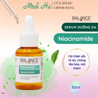 Serum Balance Vitamin C, Niacinamide, Hyaluronic 30/60ml giúp dưỡng ẩm, sáng da và chống lão hóa vượt trội