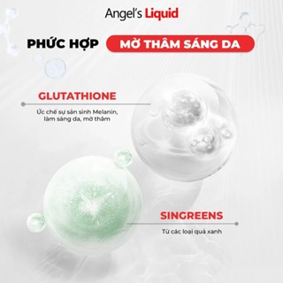 Sữa tắm Angel's Liquid Glutathione + BHA Exfoliating Body Wash 500g giảm mụn, ngăn ngừa mụn mới và mờ thâm
