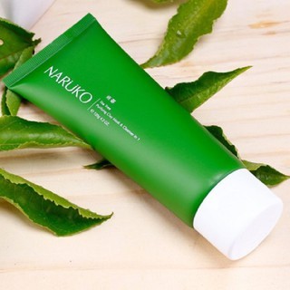 Sữa rửa mặt tràm trà Naruko Tea Tree Purifying Clay Mask & Cleanser 120g cho da dầu mụn làm sạch sâu, cân bằng dầu