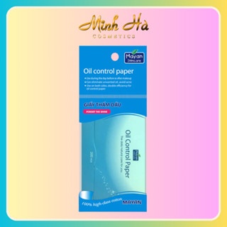 Giấy thấm dầu Mayan Skincare Oil Control Paper thấm hút dầu thừa hiệu quả