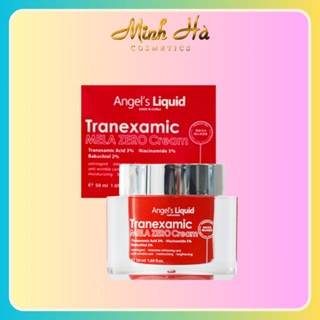 Kem dưỡng giảm thâm nám Angel's Liquid Tranexamic Mela Zero Cream 50ml dưỡng sáng và làm đều màu da