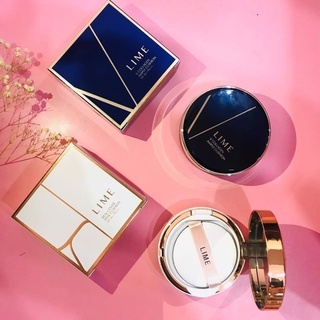 Phấn nước Lime V Collagen Ample Cushion SPF 50+ PA+++ 10g dưỡng ẩm, chống lão hóa, che phủ cao