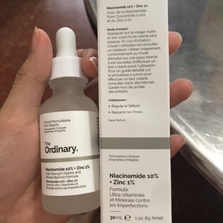 Serum Ordinary Niacinamide 10 Zinc 1% 30/60ml giúp sáng da mờ thâm mụn