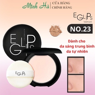 Phấn phủ mịn da kiềm dầu Eglips Blur Powder Pact 9g che phủ các khuyết điểm, mang lại làn da mềm mại