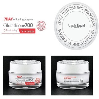 Kem dưỡng trắng Angel's Liquid 7Day Whitening Program Glutathione 700 V-Cream 50ml trắng da, mờ thâm nám