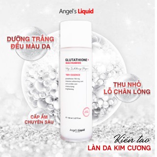 Nước thần Angel's Liquid Glutathione+ Niacinamide 700V Essence 150ml dưỡng sáng se khít lỗ chân lông