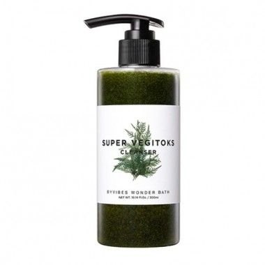 Sữa rửa mặt rau củ Super Vegitoks Cleanser 300ml làm sạch dịu nhẹ