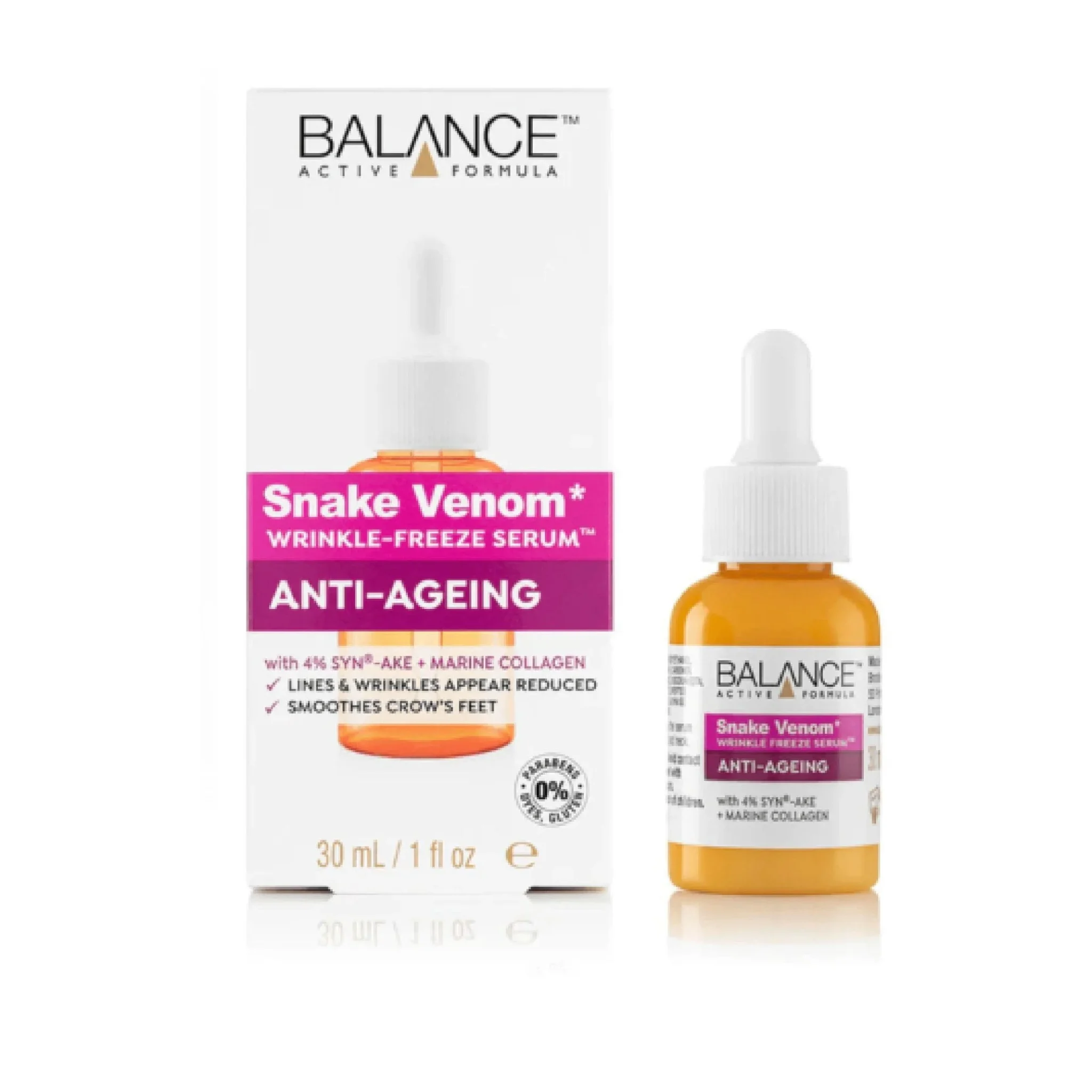 Serum Balance Vitamin C, Niacinamide, Hyaluronic 30/60ml giúp dưỡng ẩm, sáng da và chống lão hóa vượt trội