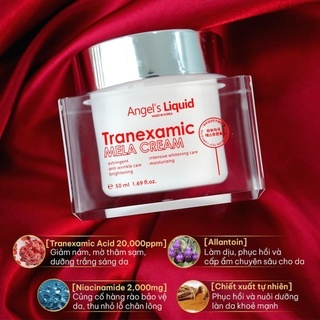 Kem dưỡng nám Angel’s Liquid Tranexamic Mela Cream 50ml mờ nám chuyên sâu