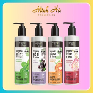 Sữa tắm Organic Shop dạng gel 280ml giúp nuôi dưỡng làn da mềm mại
