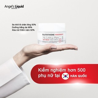 Kem dưỡng Angel's Liquid Glutathione Plus Niacinamide 7Day Whitening Program V-Cream 50ml dưỡng trắng vượt trội