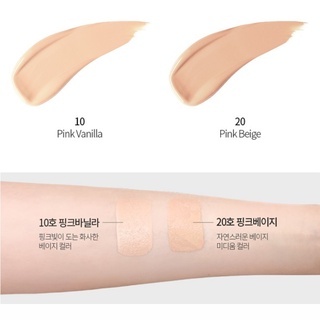Phấn nước kiềm dầu Lime Real Cover Pink Cushion SPF50+ PA+++ 20g da dầu và hỗn hợp thiên dầu che phủ hoàn hảo