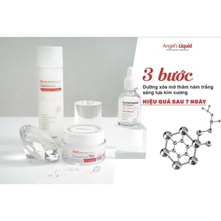 Serum dưỡng trắng Angel’s Liquid Glutathione+ Niacinamide/7Day Whitening Program 700V Ampoule 30ml giảm nếp nhăn giúp da săn chắc