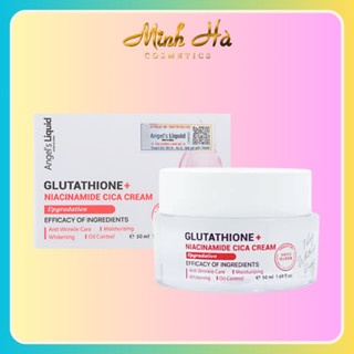 Kem dưỡng Angel’s Liquid Glutathione + Niacinamide Cica Cream (Upgradation) 50ml dưỡng trắng chống lão hóa