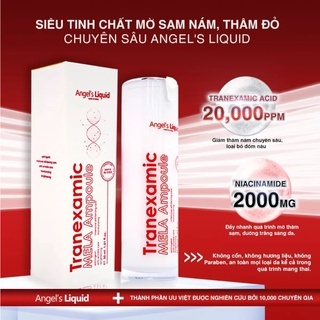 Serum Angel's Liquid Tranexamic Mela Ampoule 30ml giúp da rạng rỡ hồng hào, se khít lỗ chân lông