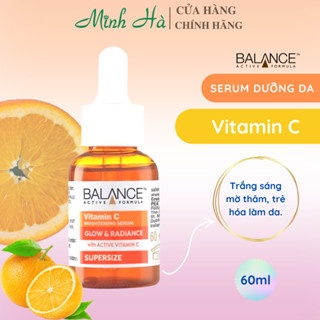 Serum Balance Vitamin C, Niacinamide, Hyaluronic 30/60ml giúp dưỡng ẩm, sáng da và chống lão hóa vượt trội