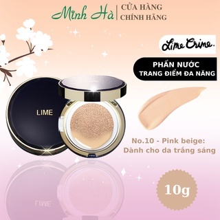 Phấn nước Lime V Collagen Ample Cushion SPF 50+ PA+++ 10g dưỡng ẩm, chống lão hóa, che phủ cao