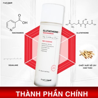 Nước thần Angel's Liquid Glutathione+ Niacinamide 700V Essence 150ml dưỡng sáng se khít lỗ chân lông
