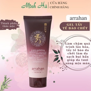 Gel tẩy tế bào chết Arrahan Pure Natural Clean Care 180g sạch da, dưỡng sáng