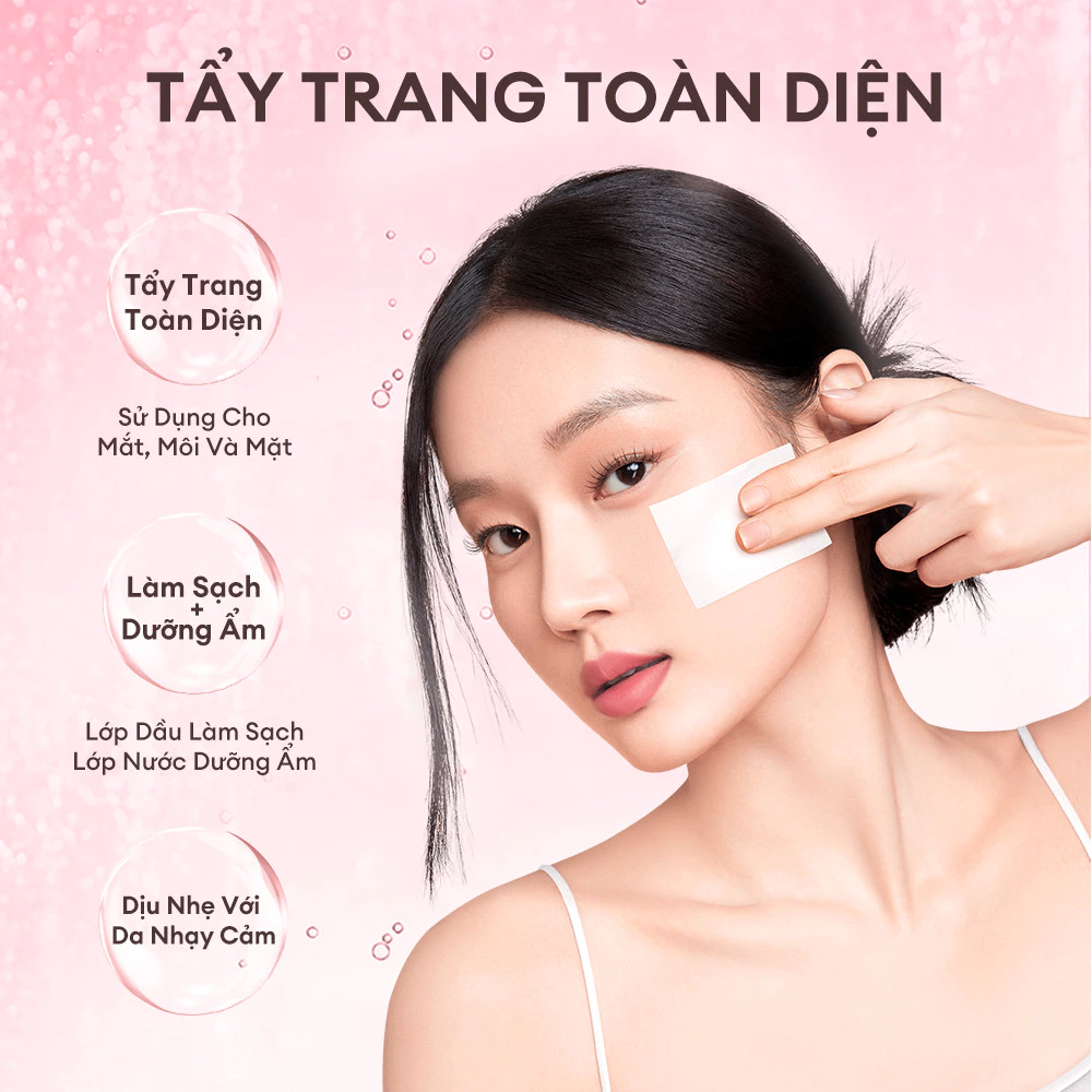 Nước tẩy trang Colorkey Micellar Cleansing Water In Oil All in 1 500ml