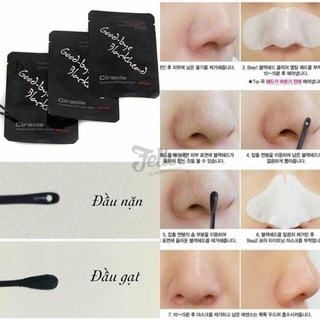 Mặt nạ đẩy mụn đầu đen Ciracle Goodbye Blackhead 5ml sạch mụn đầu đen không hề gây đau rát