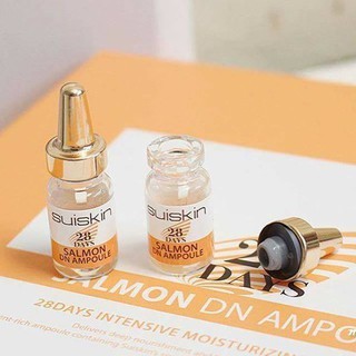 Serum tế bào gốc trứng cá hồi Suiskin Salmon DN Ampoule 2ml chống nhăn và lão hóa
