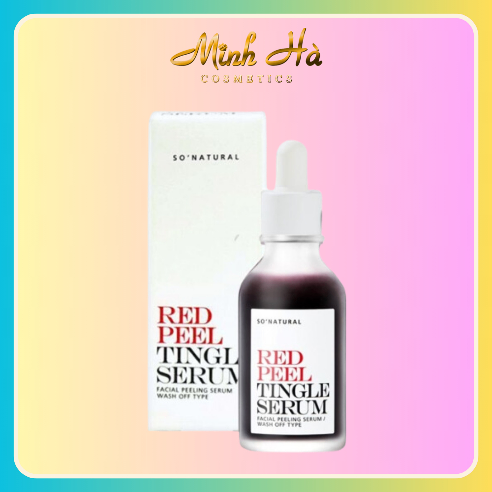 Serum tái tạo phục hồi da Red Peel Tingle 20ml/35ml tẩy tế bào chết hóa học, đẩy mạnh quá trình hồi phục da sau mụn