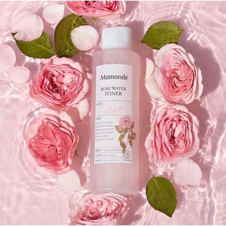 Nước hoa hồng Mamonde 250ml giúp dưỡng ẩm và cân bằng da